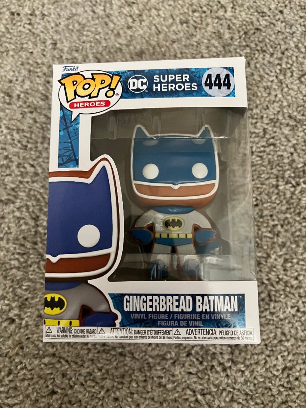 Funko Pop Heroes Gingerbread Batman NWT - Picture 2 of 5
